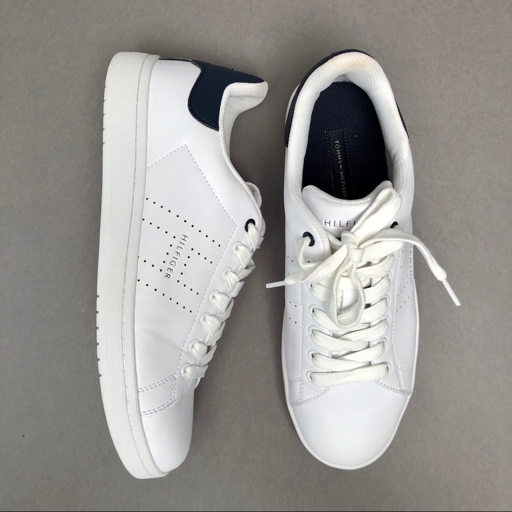 Tommy Hilfiger Men’s Sneaker Shoes White US 10.5